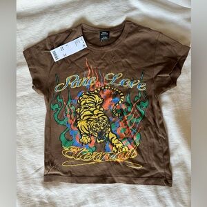 Urban outfitters graphic baby tee